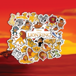 Lion King Sticker Pack 100 Pcs