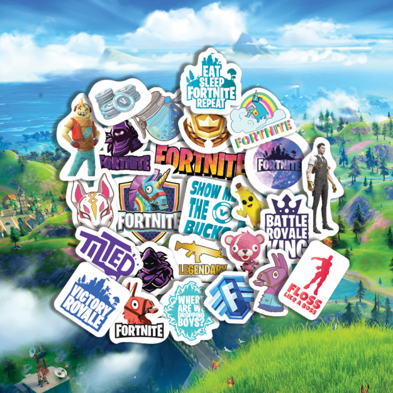 Fortnite Kids Sticker Pack