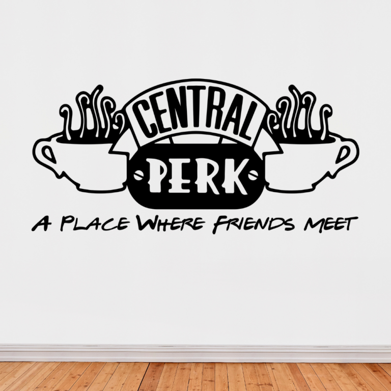 Friends Central Perk Wall Decal