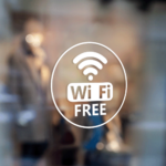 Free Wifi Wall Decal Window Sticker