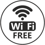 Free Wifi Wall Decal Window Sticker