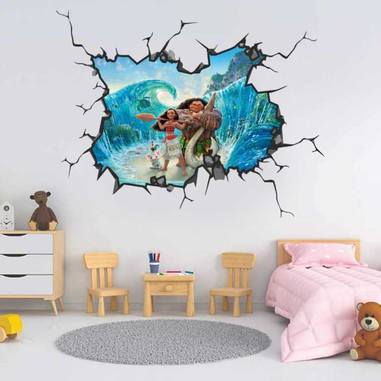 Disney Moana Wall Break Decal Wall Sticker