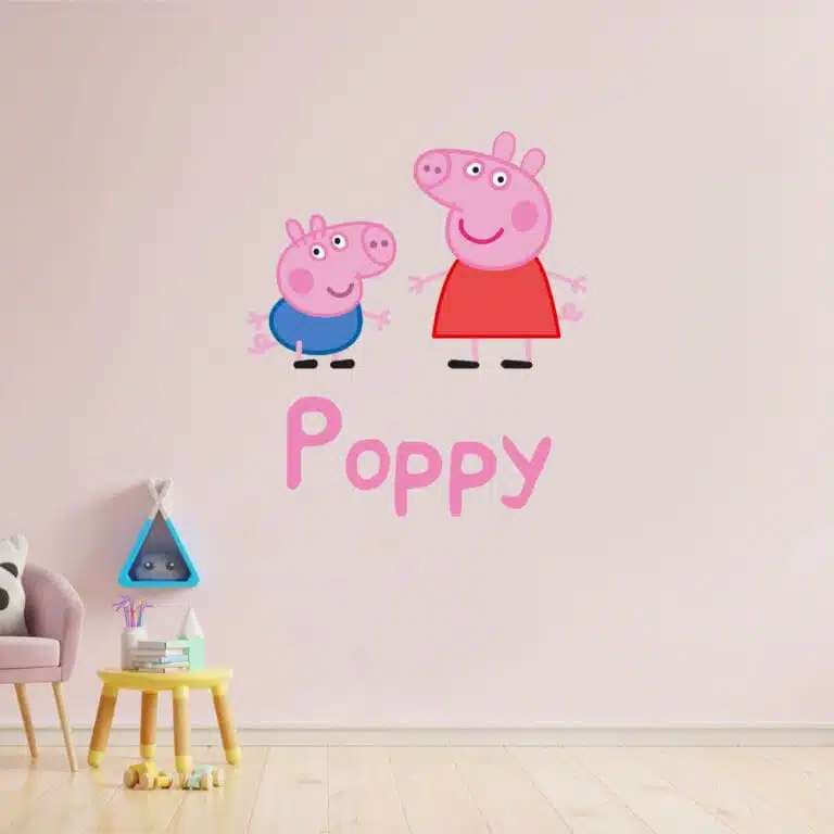 Peppa Pig Vinyl Wall Decal