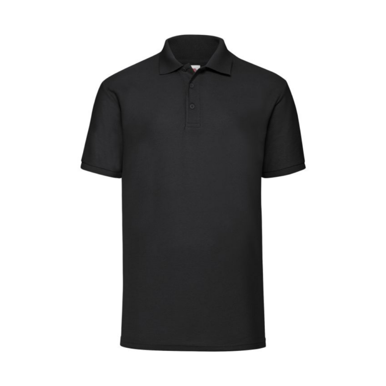 Fruit Of The Loom 65_35 Polo Shirt Black